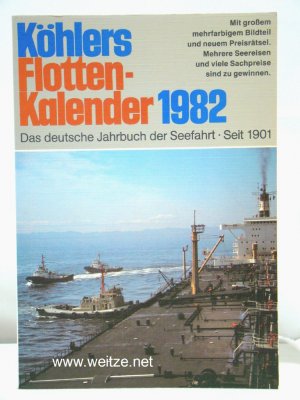 gebrauchtes Buch – Prager, H. G – Köhlers Flottenkalender 1982 gebrauchtes Buch – Prager, H. G – Köhlers Flottenkalender 1982