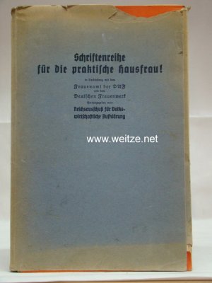 Schriftenreihe für die praktische Hausfrau.