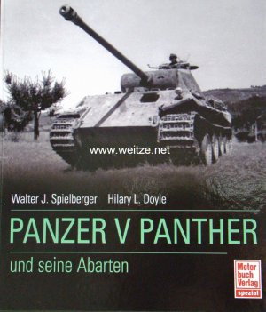 gebrauchtes Buch – Spielberger, Walter J – Panzer V Panther und seine Abarten.