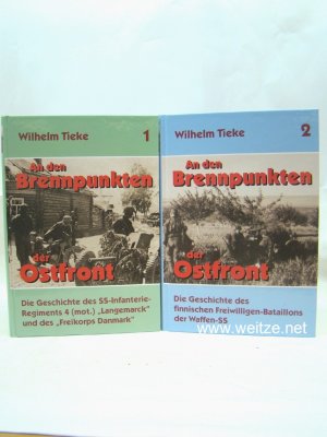 An den Brennpunkten der Ostfront. Hier Band 1 und 2 in 2 Büchern KOMPLETT!