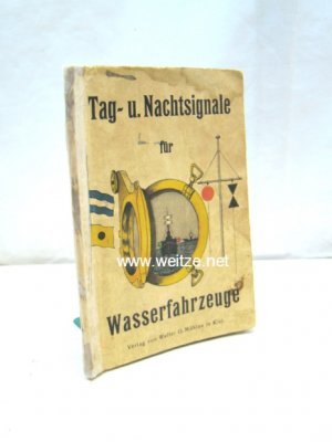 antiquarisches Buch – H Krönert – Tag- und Nachtsignale für Wasserfahrzeuge - Bildliche Zusammenstellung