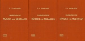 Hamburgische Münzen und Medaillen. 3 Bände KOMPLETT!