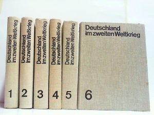 Deutschland im Zweiten Weltkrieg. Hier Band 1-6 in 6 Büchern KOMPLETT!