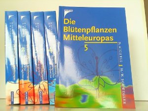 Die Blütenpflanzen Mitteleuropas. Hier Band 1-5 in 5 Büchern KOMPLETT!