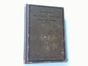 Die Mathematik auf den Gymnasien und Realschulen. 2. Teil - Die Oberstufe.