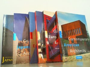 6 Bücher: 1. und 2. Contemporary Japanese architects Teil 1 und 2. / 3. und 4. Contemporary American Architects Teil 1 und 2. / 5. und 6.: Contemporary […]