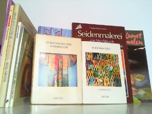 gebrauchtes Buch – Dwinger / Kühnemann / Hoseus / Hansen / Hahn / Henge / Smend u.a. – 10 Bücher zum Thema Seidenmalerei - 1. Die Kunst auf Seide zu malen. / 2. Seidenmalerei. Ein Werkbuch für Fortgeschrittene. / 3. Marmorieren auf edlen Stoffen. / 4. Seidenmalerei und Modedesign. / 5. Seidenmalerei als Kunst und Hobby. / 6. Kunst auf Seide. / 7. Seidenmalerei Handbuch Band I / 8. Seidenmalerei Handbuch Band IV. / 9. Träume auf Seide. / Hobby Seidenmalerei.