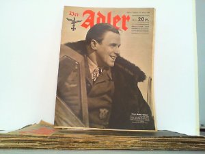 Der Adler. Illustrierte Luftwaffenzeitschrift. Hier Jahrgang 1943 in 26 Heften komplett !