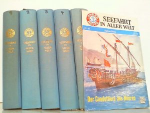 Anker - Seefahrt in aller Welt. Hier Heft 1-75 in 75 farbig illustrierten Originalhefte in 5 betitelten Original-Sammelmappen. Noch beiliegend Heft 77 […]