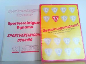 Gestaltungsmaterial für die politische Massenarbeit und Sichtagitation in der Sportvereinigung Dynamo.