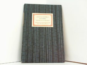 Gedichte. Ausgewählt von Hans Magnus Enzensberger. Insel-Bücherei Nr. 703.