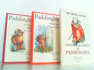 3 Bücher - Paddington hilft, wo er kann. / Paddington ganz groß. / Großer Auftritt für Paddington.