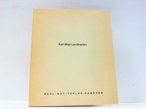 Karl May Landkarten. Kartensatz zu Karl May - Gesammelte Werke. Enthält 2 Weltkarten sowie 51 weitere Kartenblätter.