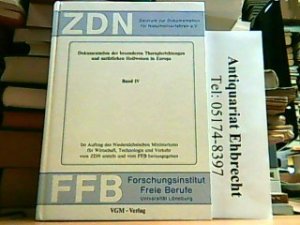 gebrauchtes Buch – FFB – Dokumentation der besonderen Therapieeinrichtung und natürlichen heilweise in Europa. Hier Band IV Naturheilkundliche Diagnostik.