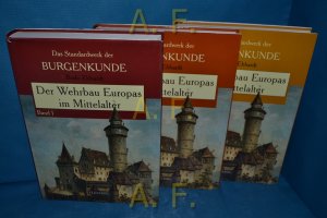 gebrauchtes Buch – Ebhardt, Bodo und Deutschen Burgenvereinigung  – Der Wehrbau Europas im Mittelalter in 3 Bände (das Standardwerk der Burgenkunde)