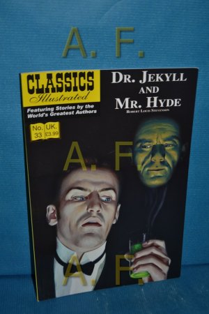 gebrauchtes Buch – Stevenson, Robert Louis and Lou Cameron – Dr. Jekyll and Mr. Hyde (Classics Illustrated, No. 33)