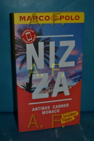 gebrauchtes Buch – Kimpfler, Jördis und Muriel Kiefel – Nizza, Antibes, Cannes, Monaco. Marco Polo