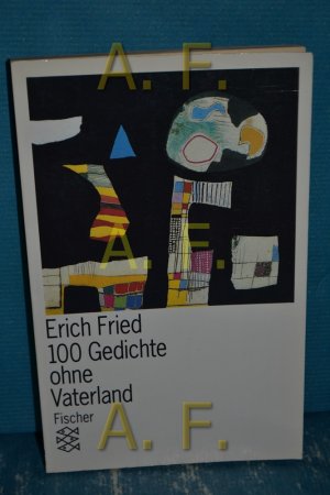 100 Gedichte ohne Vaterland Erich Fried / Fischer , 10988