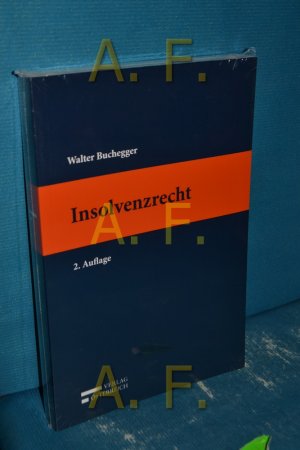 gebrauchtes Buch – Walter Buchegger – Insolvenzrecht Lehrbuch