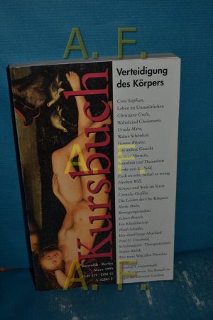 gebrauchtes Buch – N., N. – Verteidigung des Körpers Kursbuch , H. 119