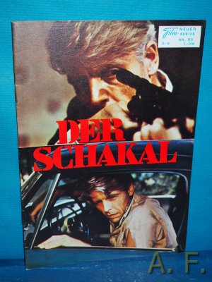 gebrauchtes Buch – Herbert Weiss – Neuer Film-Kurier Nr. 89. - Der Schakal (Darsteller: Edward Fox, Eric Porter, ...) Oktober-Folge.