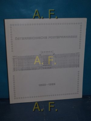 gebrauchtes Buch – Michael Wagner – Hundert Jahre Österreichische Postsparkasse 1883 - 1983.