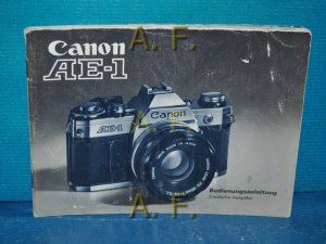 gebrauchtes Buch – N., N. – Canon AE-1 : Bedienungsanleitung.