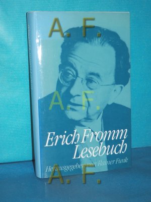 gebrauchtes Buch – Fromm, Erich und Rainer Funk – Erich Fromm Lesebuch hrsg. u. eingel. von Rainer Funk