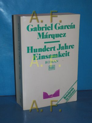 gebrauchtes Buch – García Márquez, Gabriel – Hundert Jahre Einsamkeit - Roman Aus d. Span. von Curt Meyer-Clason