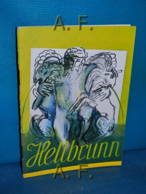 antiquarisches Buch – Franz Fuhrmann – Hellbrunn : ein Führer durch Wasserkünste, Schloss und Park. Mit einem Gebirgspanorama.