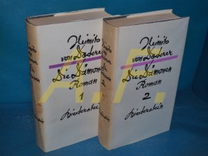 Die Dämonen, in 2 Bänden : Nach der Chornik des Sektionsrates Geyrenhoff. Roman Die Bücher der Neunzehn Bd. 156, 1. Teil u. 2. Teil