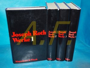 Joseph Roth Werke, in 4 Bänden.