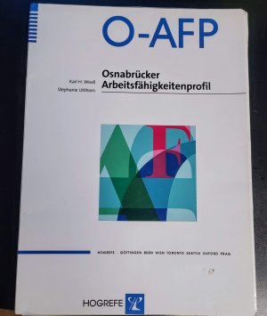 O-AFP Osnabrücker Arbeitsfähigkeitenprofil