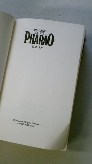 gebrauchtes Buch – Pauline Gedge – PAULINE GEDGE. Der Sohn des Pharao