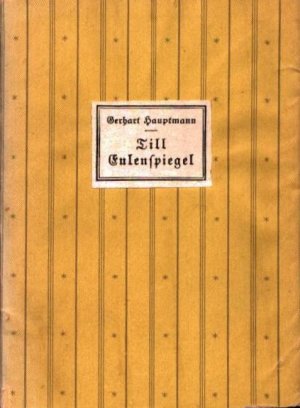 Till Eulenspiegel. Ein dramatischer Versuch.