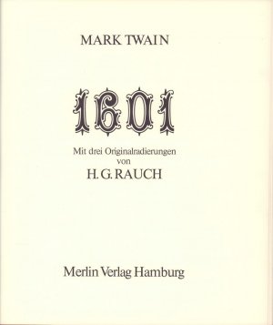 1601, or Conversation at the social fireside as it was in the time of the Tudors. / 1601, oder Gespräch am geselligen Kamin, wie es zur Zeit der Tudors […]