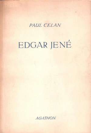 Edgar Jené. Der Traum vom Traume. Mit 30 Abbildungen und einer Vorbemerkung von Otto Basil. [Englische Übersetzung der Vorbemerkung von Beatrice Motz].