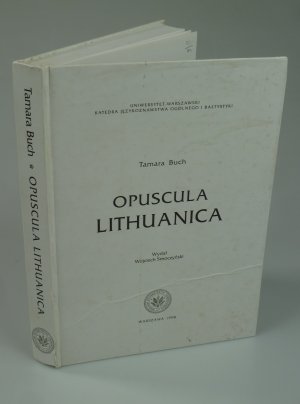 gebrauchtes Buch – Tamara BUCH – Opuscula Lithuanica.