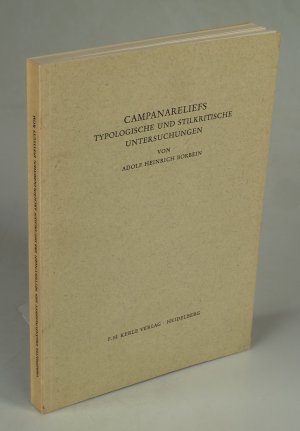 Campanareliefs. Typologische und stilkritische Untersuchungen.