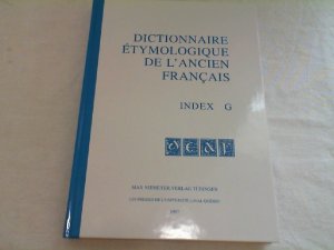 gebrauchtes Buch – Martina Fietz-Beck – Dictionnaire Etymologique de l´Ancien Francais - Index G