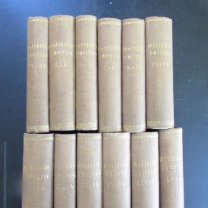 Jeremias Gotthlefs (Albert Bitzius) gesammelte Schriften in 24 Bänden (12 Bücher)