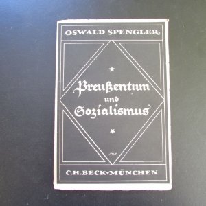 Preussentum und Sozialismus