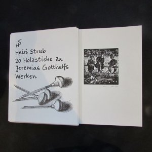 20 Holzstiche zu Jeremias Gotthelfs Werken (signierte Holzstiche)