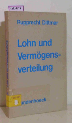 Lohn und Vermögensverteilung.