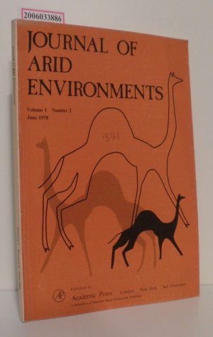 Journal of Arid Environments Volume 1 * Number 2 * June 1978