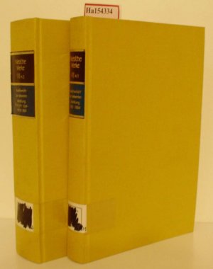 antiquarisches Buch – Friedrich Nietzsche – Mazzino Montinari: Nachbericht zur siebenten Abteilung. Erster Halbband: nachgelassene Fragmente. Juli 1882-Winter 1883-1884. Zweiter Halbband: Nachgelassene Fragmente. Frühjahr 1884-Herbst 1885. (=Nietzsche Werke, Siebente Abt.; Band 4). [2 Bd.].