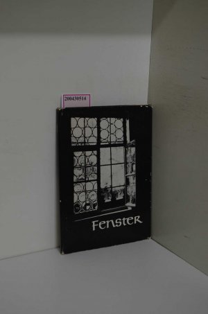 antiquarisches Buch – Ernst Badstübner – Fenster. Die Funktion des Fensters von der Romantik bis zur Gegenwart.