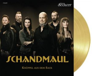 Sonic Seducer 07-08/2022 LIMITED EDITION + goldene 4-Track-Deluxe-Vinyl "Knüppel aus dem Sack" (handsigniert) von Schandmaul + Mittelalter-CD + Cold Hands-CD