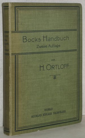 Wilhelm Bocks Handbuch zum Nachschlagen der im Grossherzogthum Sachsen-Weimar-Eisenach geltenden Landes- und wichtigeren Reichsgesetze sowie der Verordnungen […]