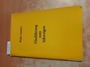 Hinführung zum Schweigen